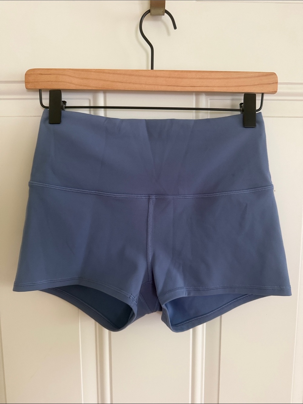 lululemon athletica High-Rise Bike Shorts in Slate Blue